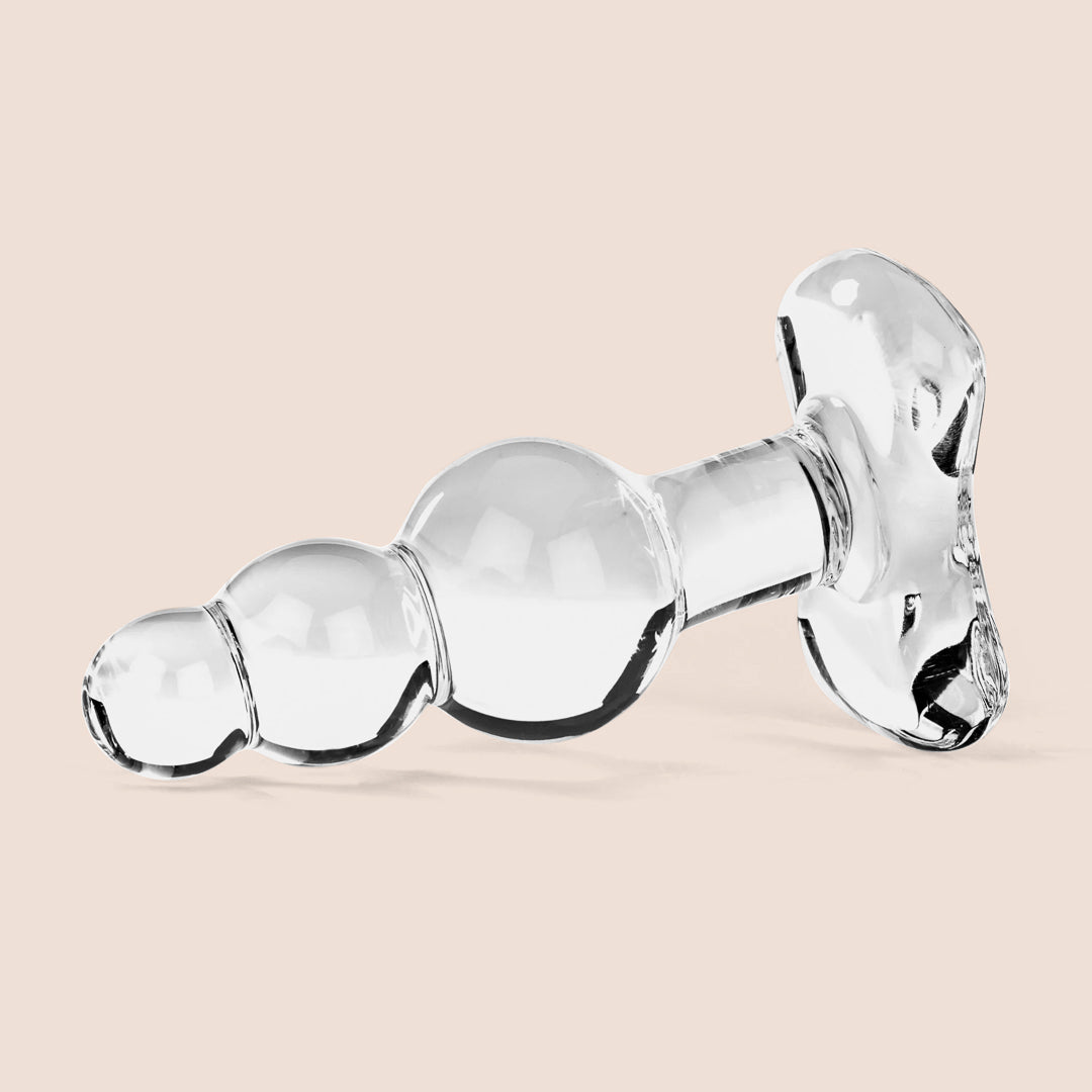 Icicles No. 47 Glass Plug - Premium Glass Body Jewelry for Stretching & Piercing | Perfect for Ear Gauges, Septum & Labret Piercings | Hypoallergenic & Comfortable Wear