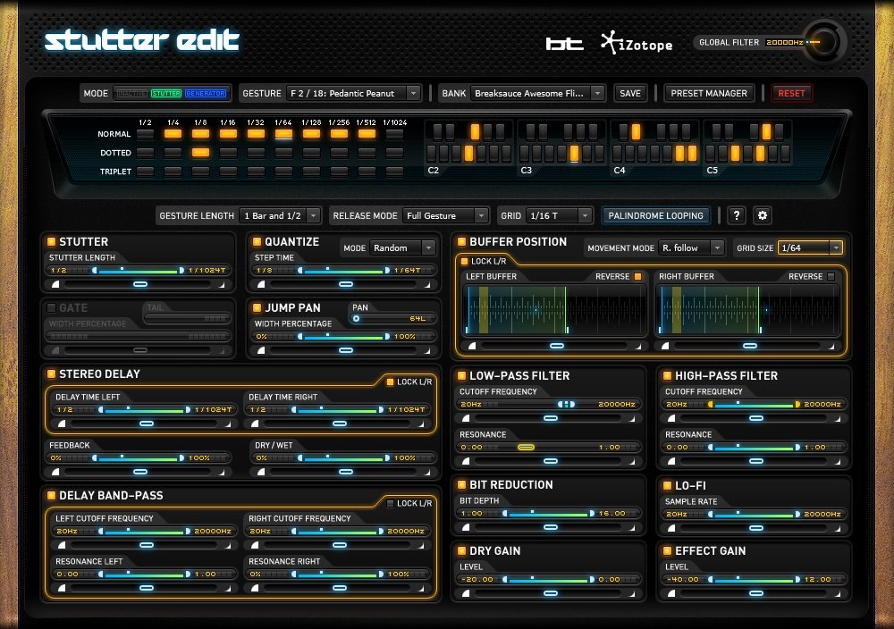 iZotope Stutter Edit - Professional Stutter Effects Plug-in for Music Production & DJ Mixing - Perfect for Electronic, EDM, and Hip-Hop Tracks