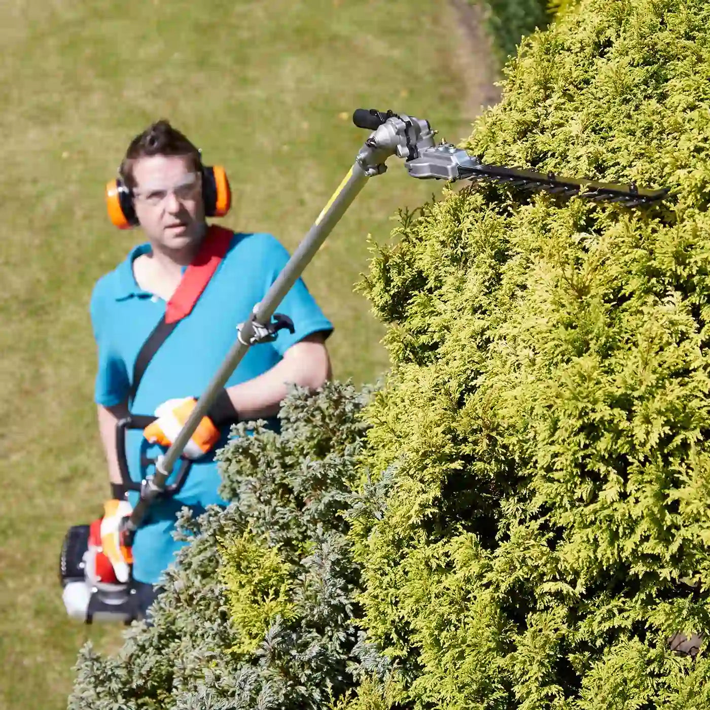 MAXTRA Gas Pole Chainsaw Hedge Trimmer - 20 Inch Cordless Tree Trimmer with 2-Cycle Engine for Professional Landscaping, Tree Pruning & Yard Maintenance | Perfect for Garden, Farm & DIY Projects
