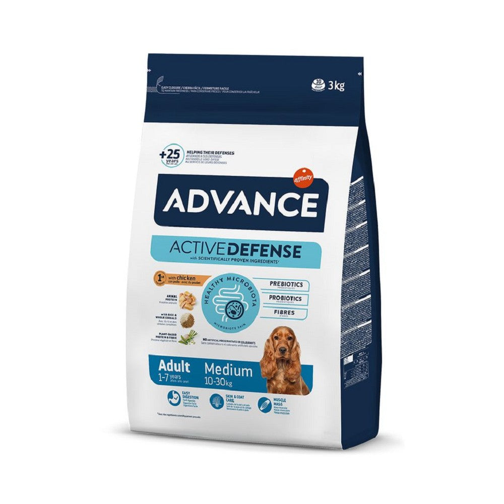Premium Chicken & Rice Dry Dog Food for Medium Adult Dogs - High Protein, Grain-Free Recipe for Active Pets - Perfect for Daily Meals & Training Treats