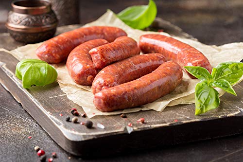 Premium Natural Sheep Casings for Homemade Sausages (24-26mm) | High-Quality Sausage Making Supplies for Artisanal Charcuterie, BBQ, and Home Cooking