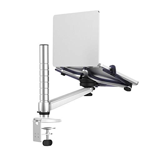 Ergonomic OA-1 Aluminum Laptop Stand - Adjustable Height & 360° Rotation for MacBook, Notebook 10-15 Inch - Perfect for Office, Home & Bed Use