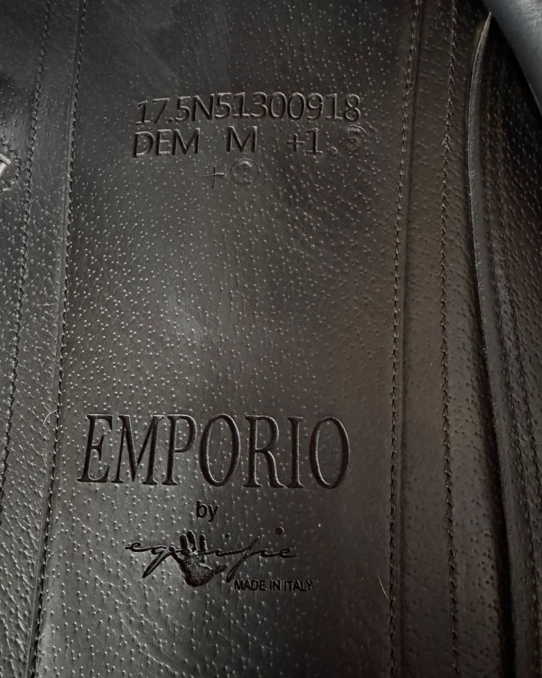 Equipe Emporio Special Dressage Consignment Saddle - Size 17.5