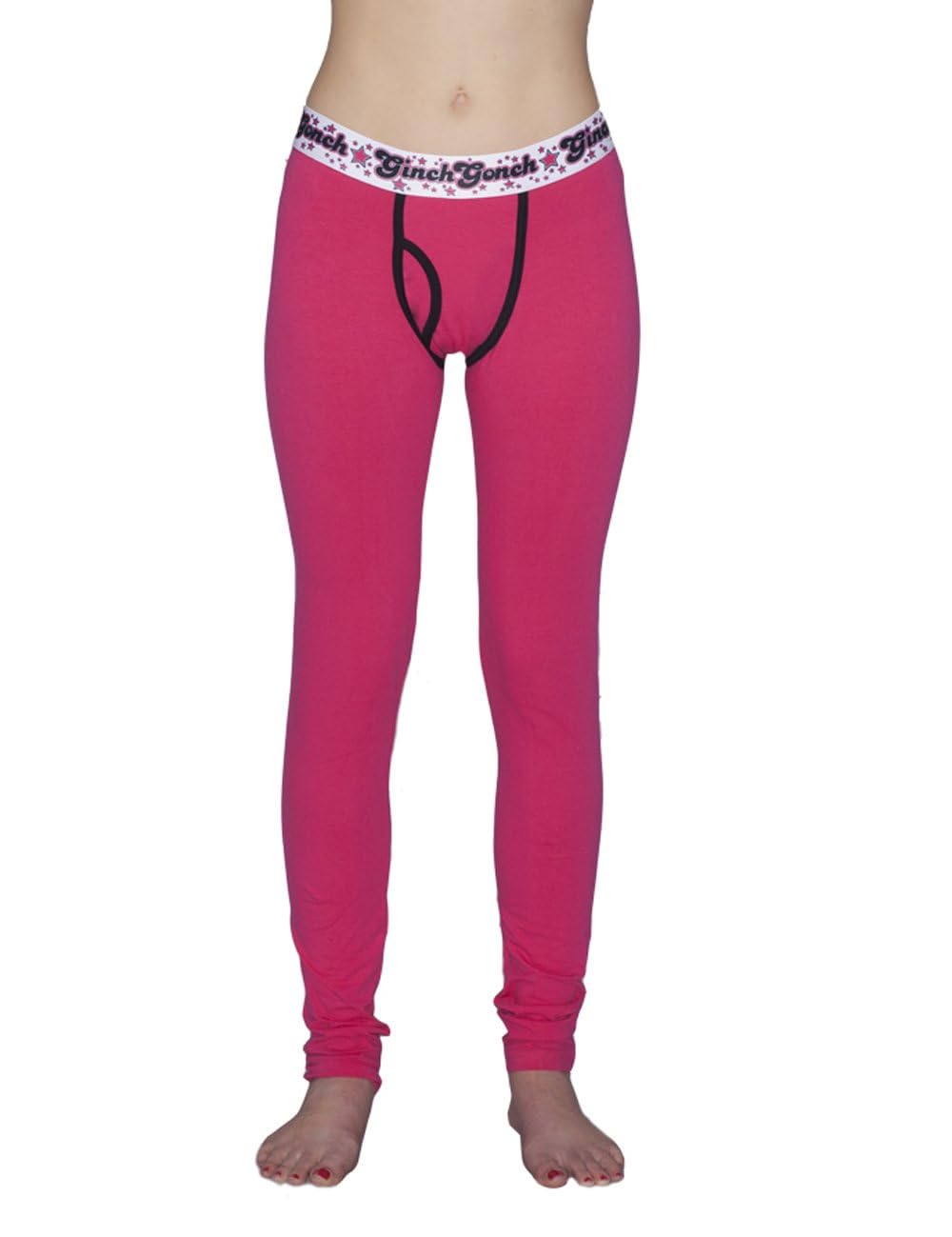 Women's Mean Pink Leggings - High Waisted Yoga Pants for Workout, Running & Lounge - Soft Stretchy Comfort