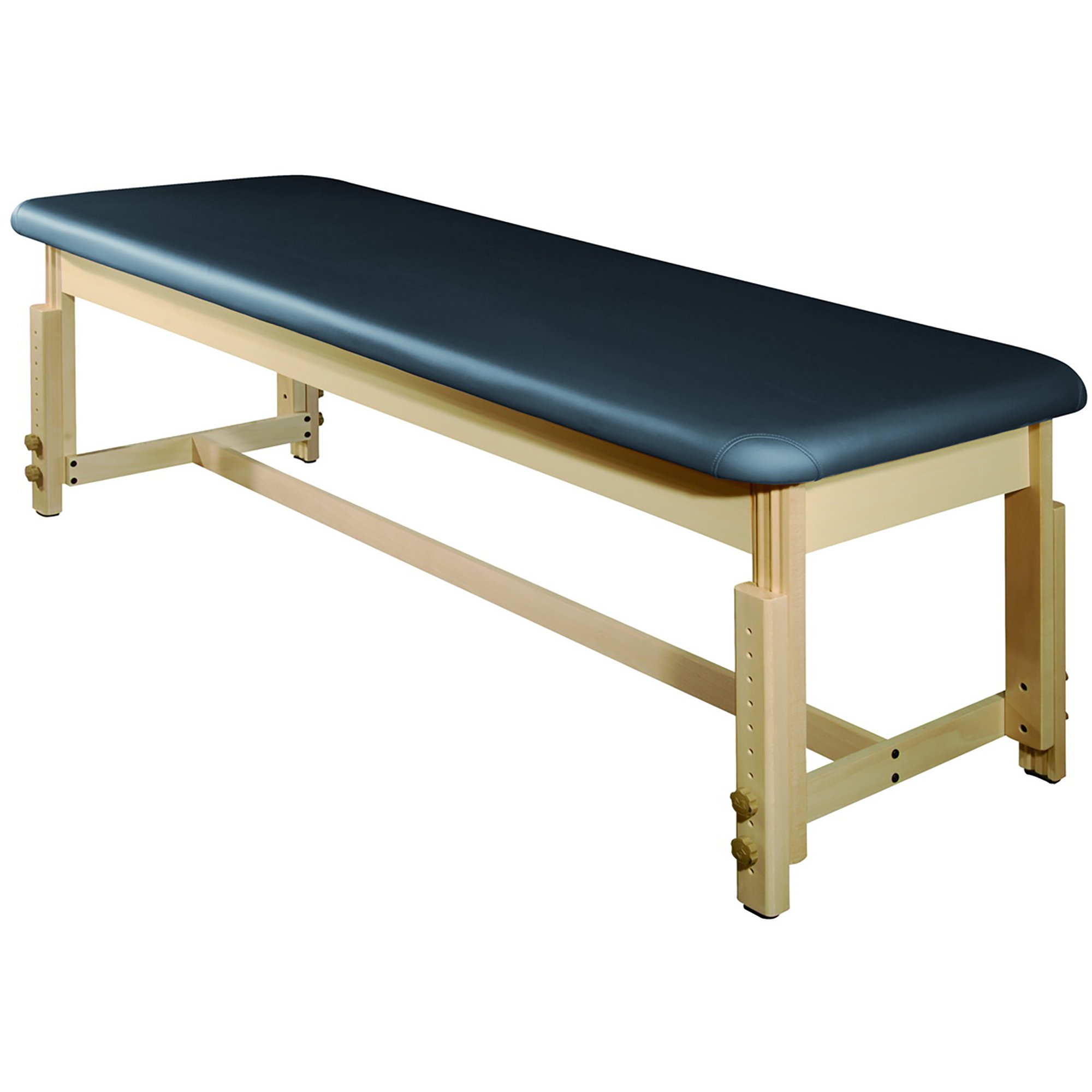 Professional Harvey Massage Table for Clinics, Spas & Acupuncture - Heavy-Duty Stationary Massage Bed with Adjustable Features (Black) - Perfect for Therapists, Chiropractors & Wellness Centers