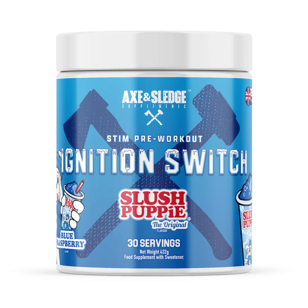 Axe & Sledge Ignition Switch Pre-Workout Supplement - 432g Powder for Energy & Focus | Gym, Fitness & Bodybuilding Performance Booster