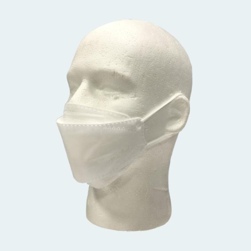 4-Ply White Dust Resistant Face Mask - 6 Pack | Breathable & Comfortable for Daily Use, Outdoor Activities, and Work Protection