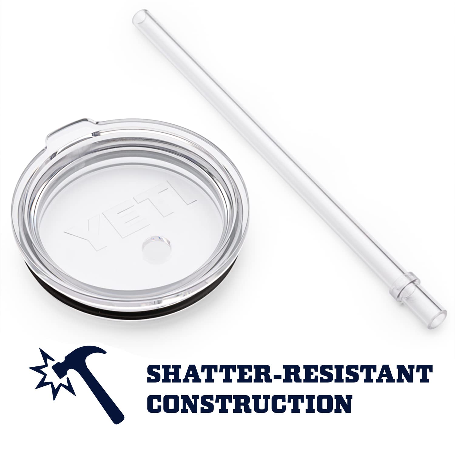 YETI Rambler 26 oz Stainless Steel Vacuum Insulated Straw Tumbler with Lid - Leakproof Travel Mug for Hot & Cold Drinks, Perfect for Hiking, Camping and Office Use