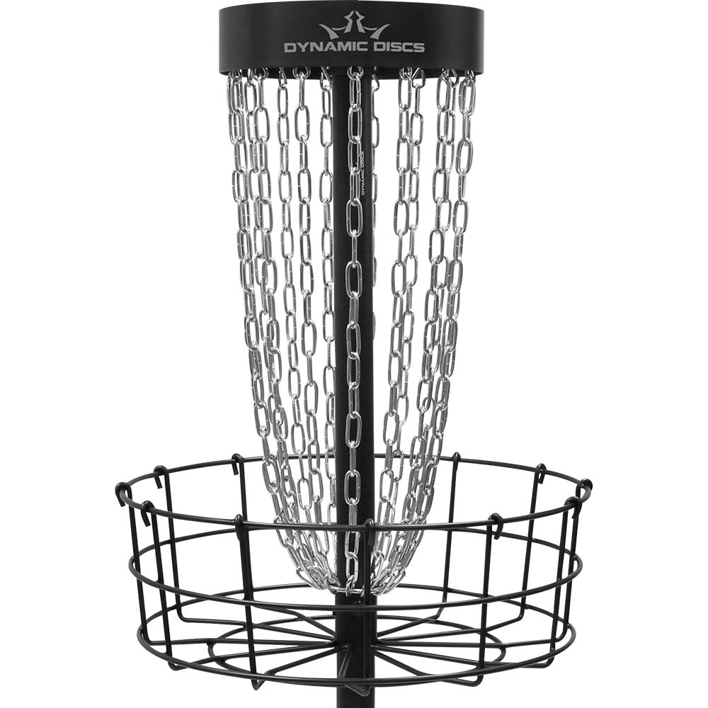 Dynamic Discs Marksman Portable Disc Golf Basket - 15-Chain Lightweight Disc Golf Target with Tension Screws for Stability | Perfect for Backyard Practice, Park Training & Tournament Play | Precision Frisbee Golf Equipment for All Skill Levels