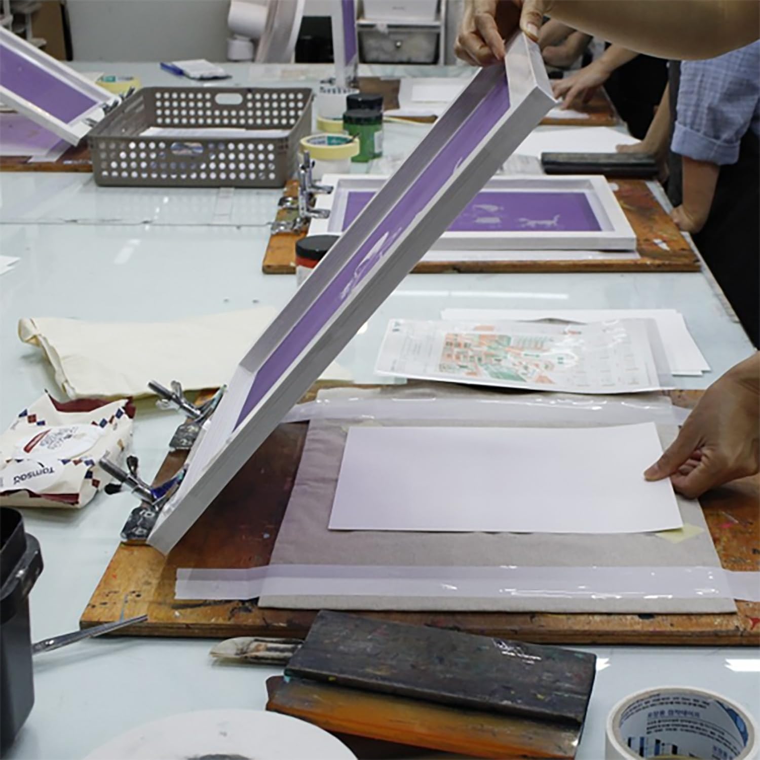 Custom Preburned Silk Screen Printing Frames 20