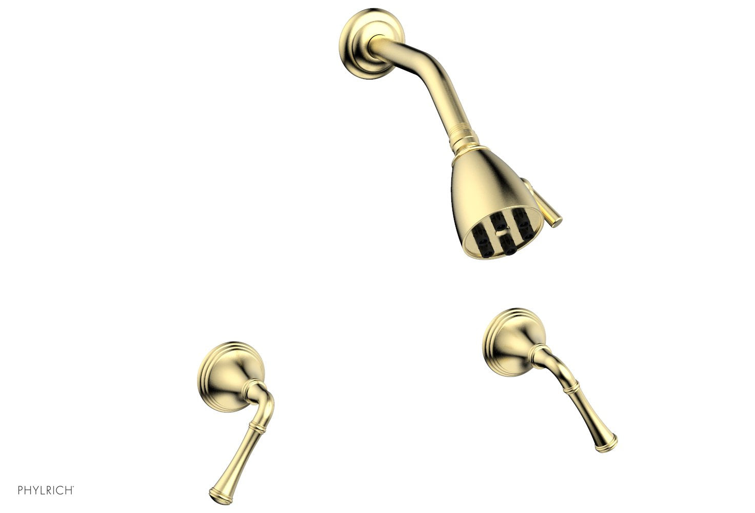 3RING Two Handle Shower Faucet Set D3205 - Chrome Finish Bathroom Shower System for Modern Homes, Perfect for Master Bath or Guest Bathroom Renovation