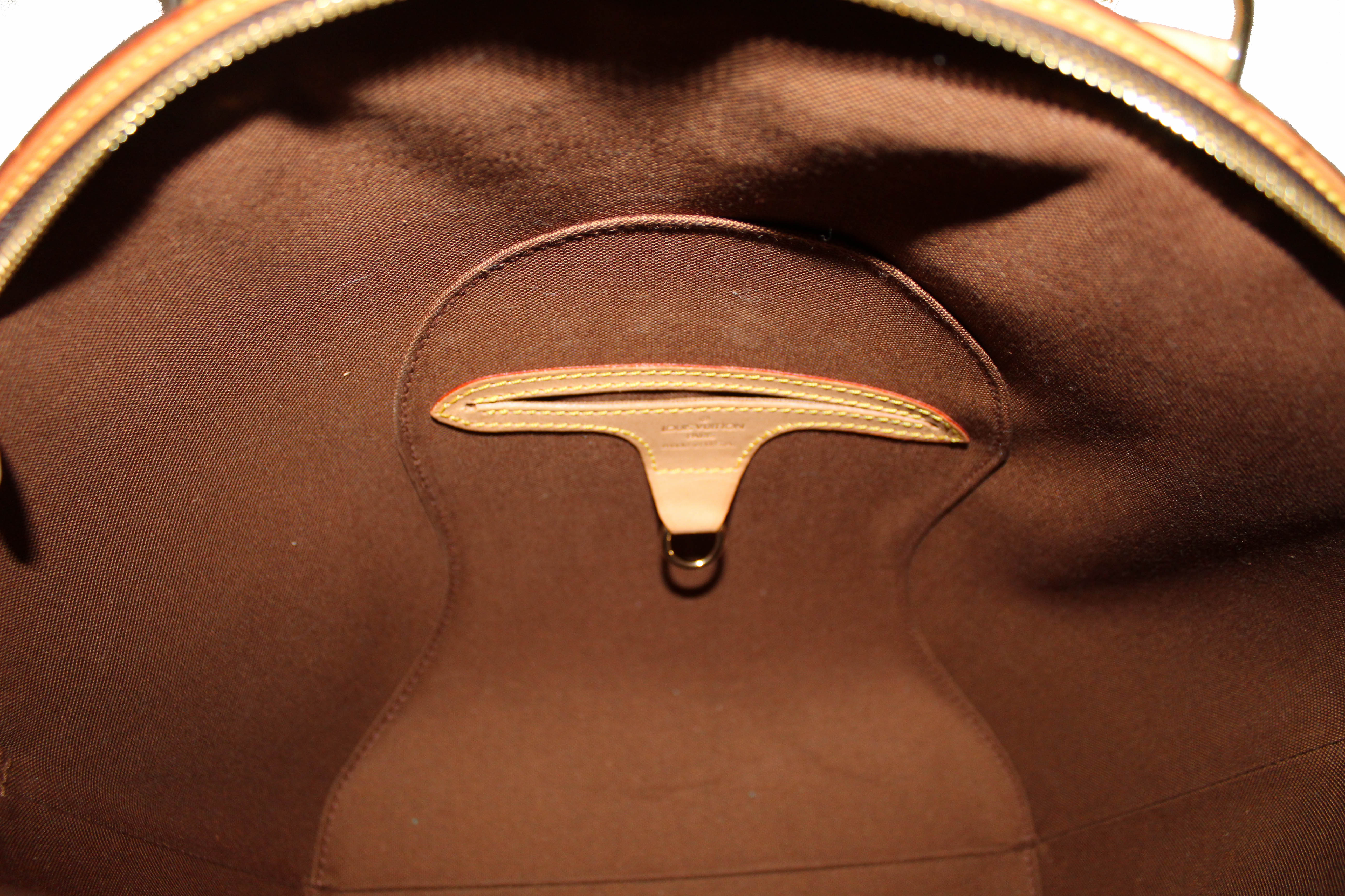 Authentic Louis Vuitton Classic Monogram Ellipse MM Handbag for Women - Luxury Designer Tote Bag with Leather Trim - Perfect for Work, Travel & Everyday Use