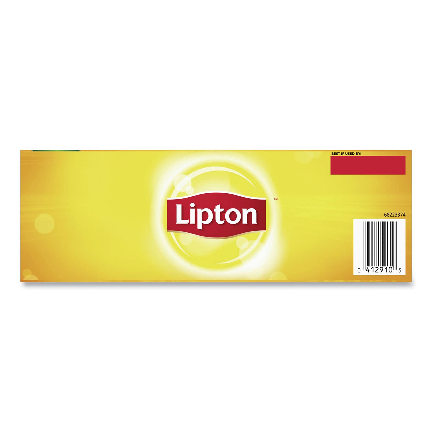 Lipton Black Tea Bags - 100 Count Box | Premium Quality Black Tea for Hot or Iced Tea | Perfect for Morning Boost, Afternoon Relaxation & Office Use