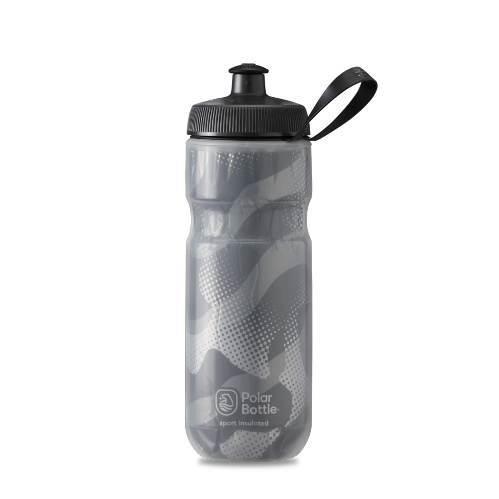 Polar Bottle Sport Insulated Water Bottle by HydraPak (20oz & 24oz) - Leak Proof & Double-Layer Insulation Keeps Drinks Cold 2X Longer | Perfect for Gym, Hiking, Cycling & Outdoor Activities