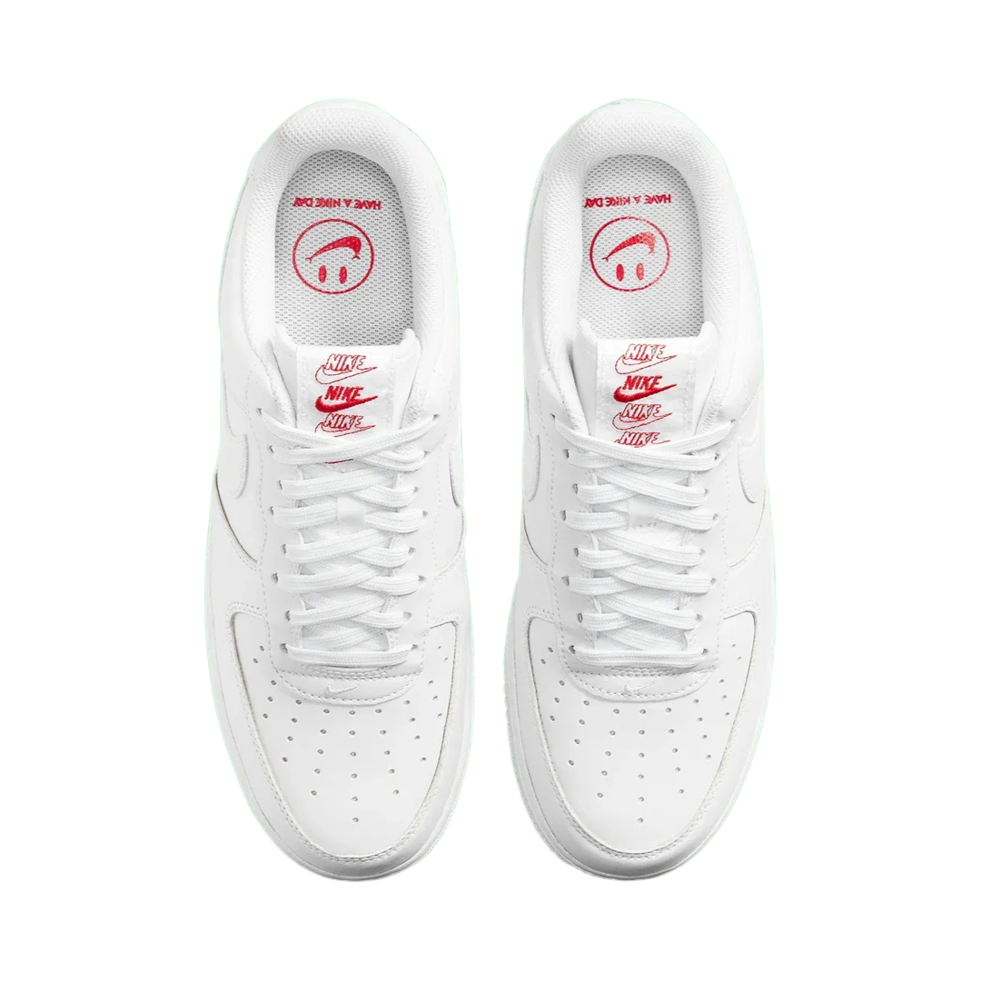 Nike Air Force 1 Low '07 Women's Sneakers - Rose White Casual Shoes for Walking, Running & Streetwear Fashion