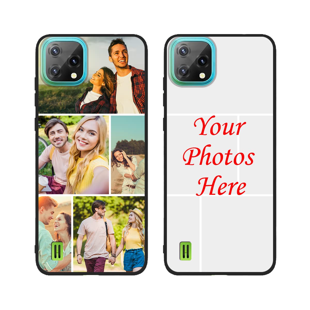 Custom Blackview A55 Phone Case - Personalized Multi-Photo TPU Soft Shell Protective Cover | Anti-Scratch, Shockproof & Durable Design | Perfect for Travel, Work & Everyday Use