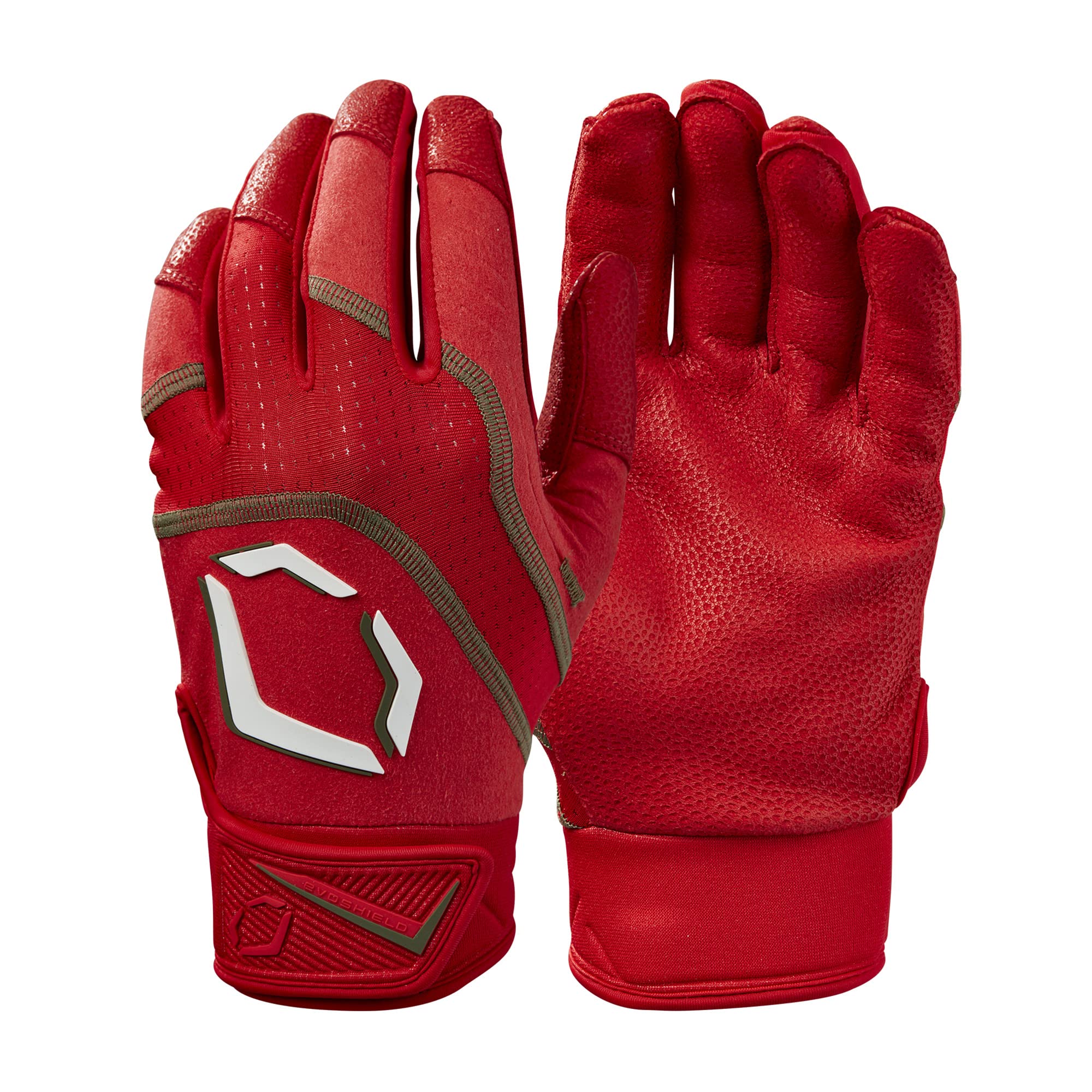 EvoShield Youth Khaos Batting Gloves - Baseball & Softball Training Gear for Kids - Perfect for Practice, Games & Batting Cage Sessions