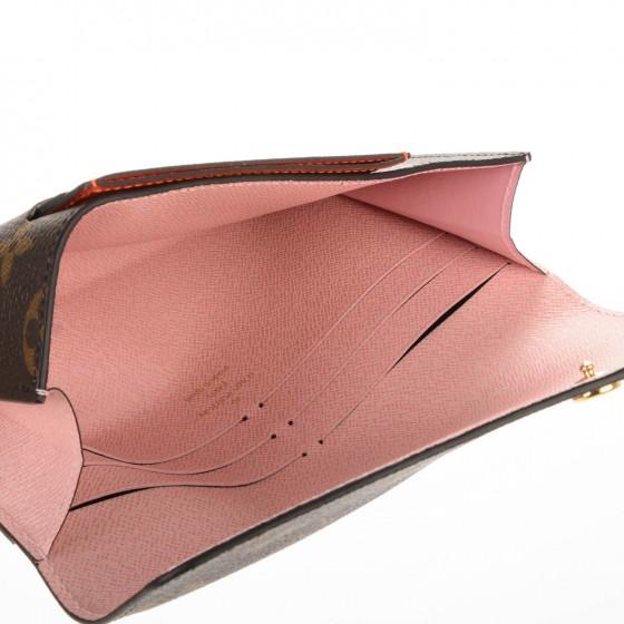 LV Jeanne Wallet Monogram Rose Ballerine Pink - Luxury Women's Crossbody Wallet for Everyday Use & Special Occasions