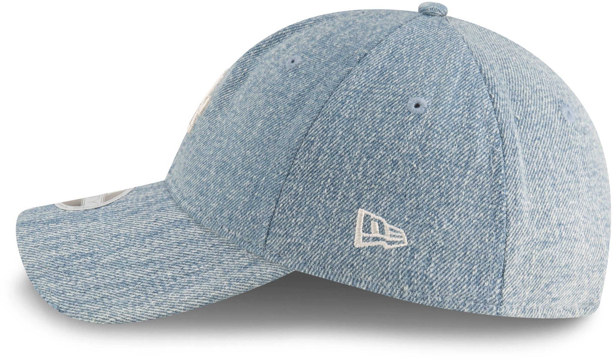 Los Angeles Dodgers Women's New Era 9Twenty Wash Denim Baseball Cap - Adjustable Snapback Hat for Baseball Fans & Fashion Enthusiasts - Perfect for Games, Casual Wear & Sports Events