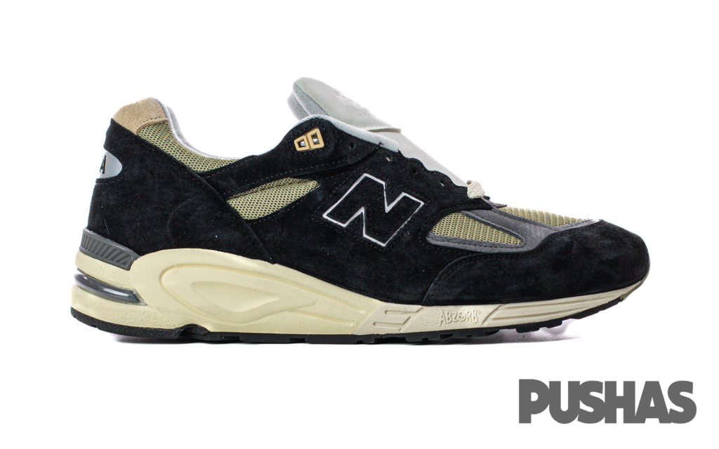 New Balance 990v2 'Made in USA Teddy Santis' Black True Camo Sneakers (2022) - Premium Running Shoes for Men, Comfortable Walking & Casual Wear