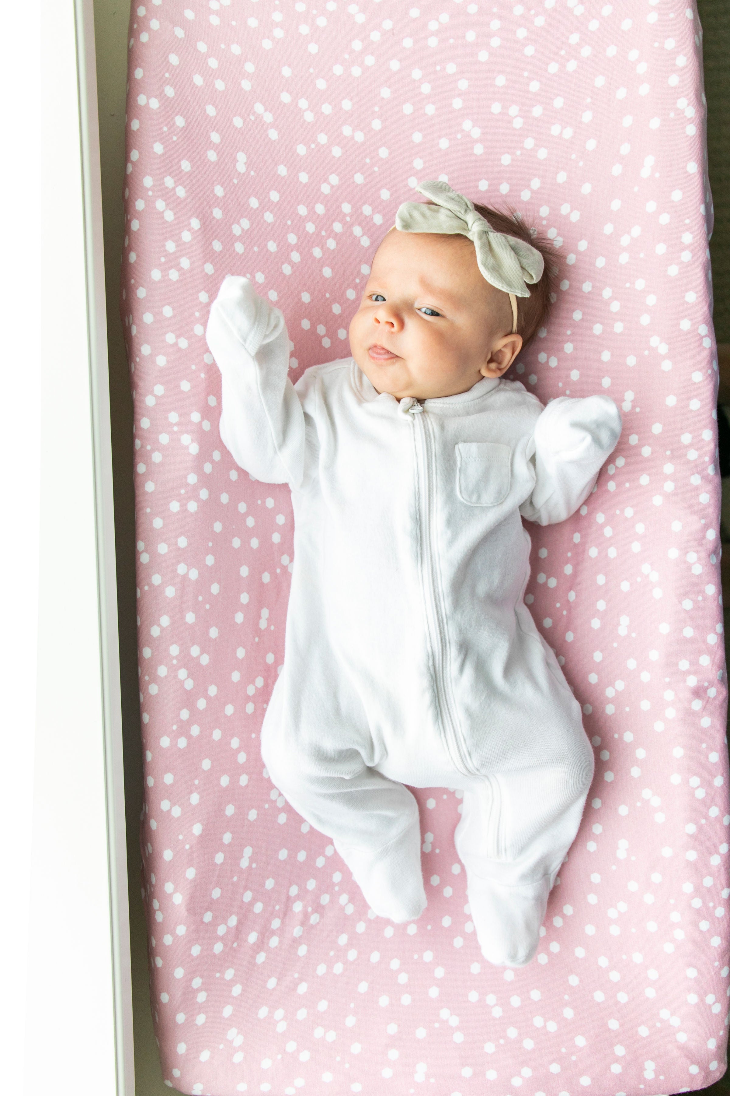 Premium Organic Cotton Knit Diaper Changing Pad Cover - Soft, Breathable & Washable for Baby Nursery & Travel - Lucy Brand
