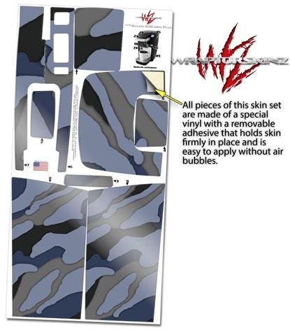 Premium Camouflage Blue Vinyl Skin Decal for Keurig K10 & K15 Mini Plus Coffee Makers - Protective Cover Sticker (Coffee Maker Not Included) - Perfect for Home, Office or Dorm Room Decor