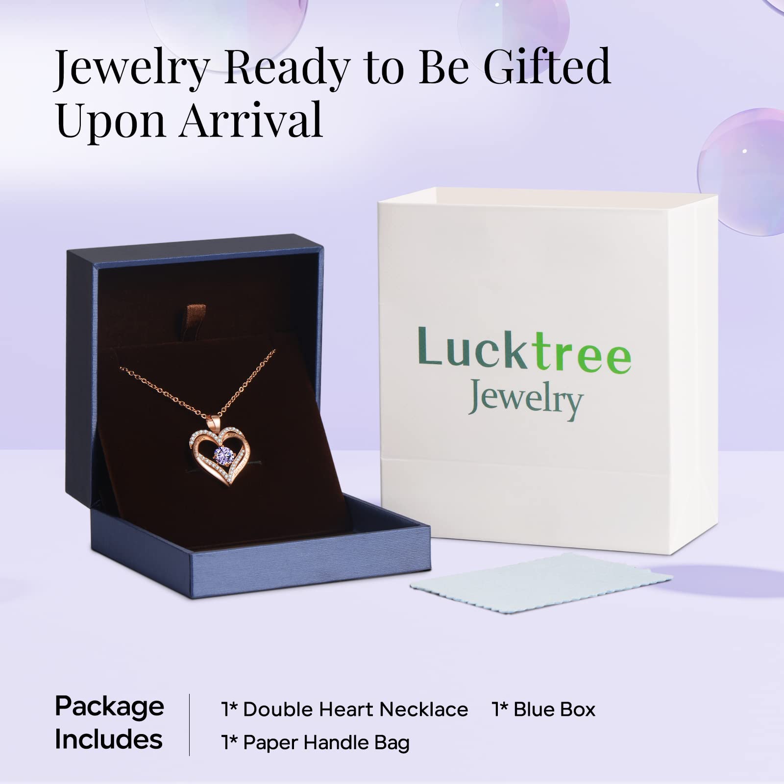 18K Rose Gold Necklaces for Women - Elegant Birthday Gifts for Wife, Girlfriend, Daughter | Perfect for Anniversary, Mother's Day, Christmas & Valentine's Day | Jewelry Gift for Special Occasions & Everyday Wear
