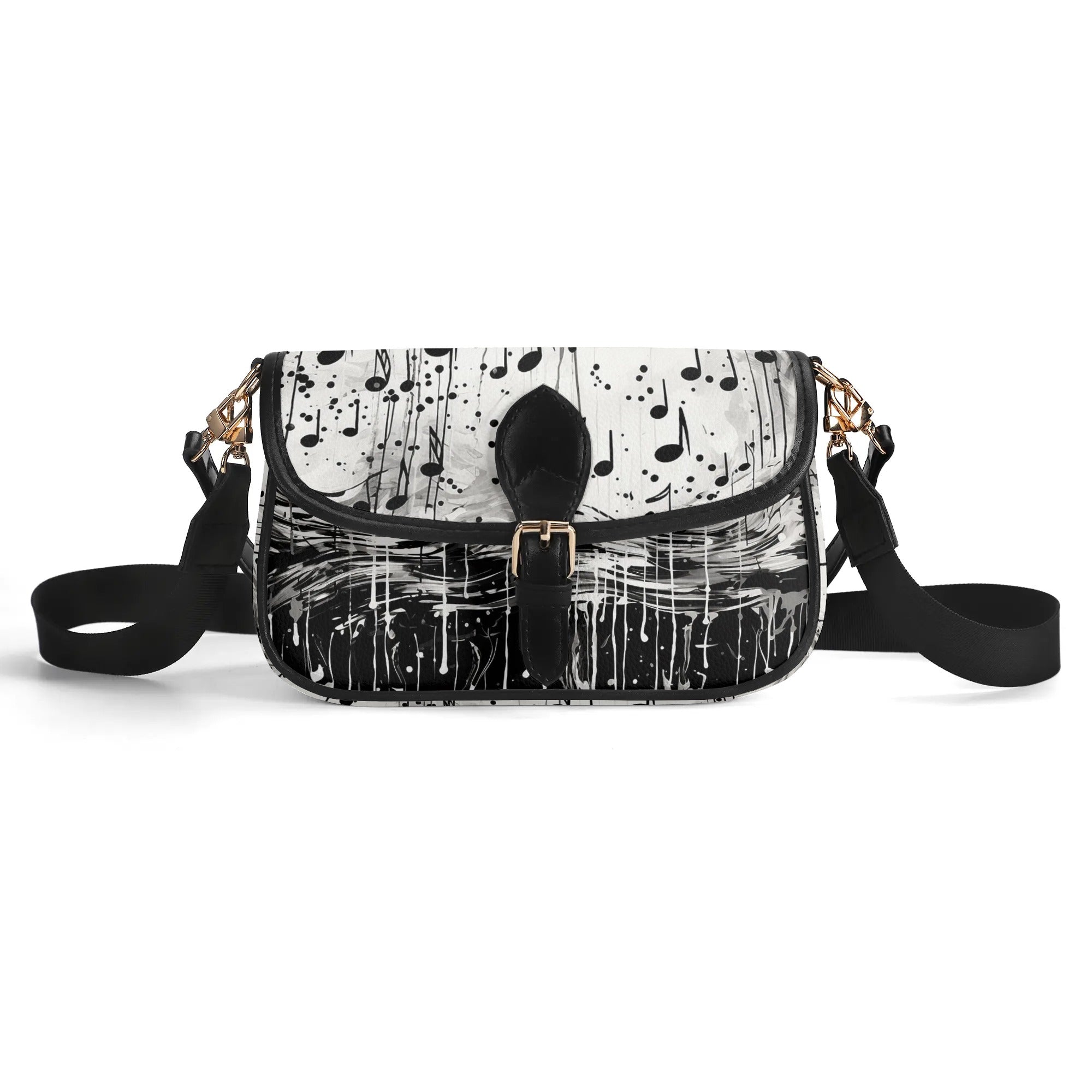 Trendy Leather Crossbody Bag with Chain Strap for Women - Perfect for Concerts, Parties & Everyday Use