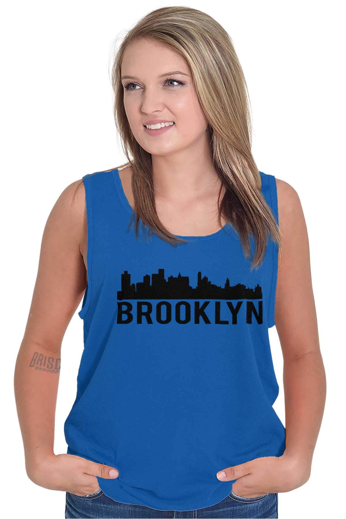 Brooklyn NYC Skyline New York City Graphic Tank Top for Men & Women - Casual Summer Wear, Street Fashion, Urban Outfit