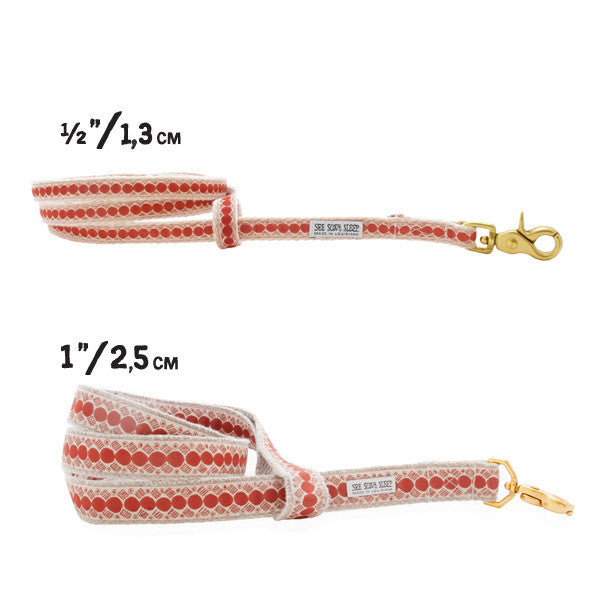 You're a Stud Leash - Rust & Cream Color Dog Leash for Medium & Large Dogs - Perfect for Walking, Training & Outdoor Adventures