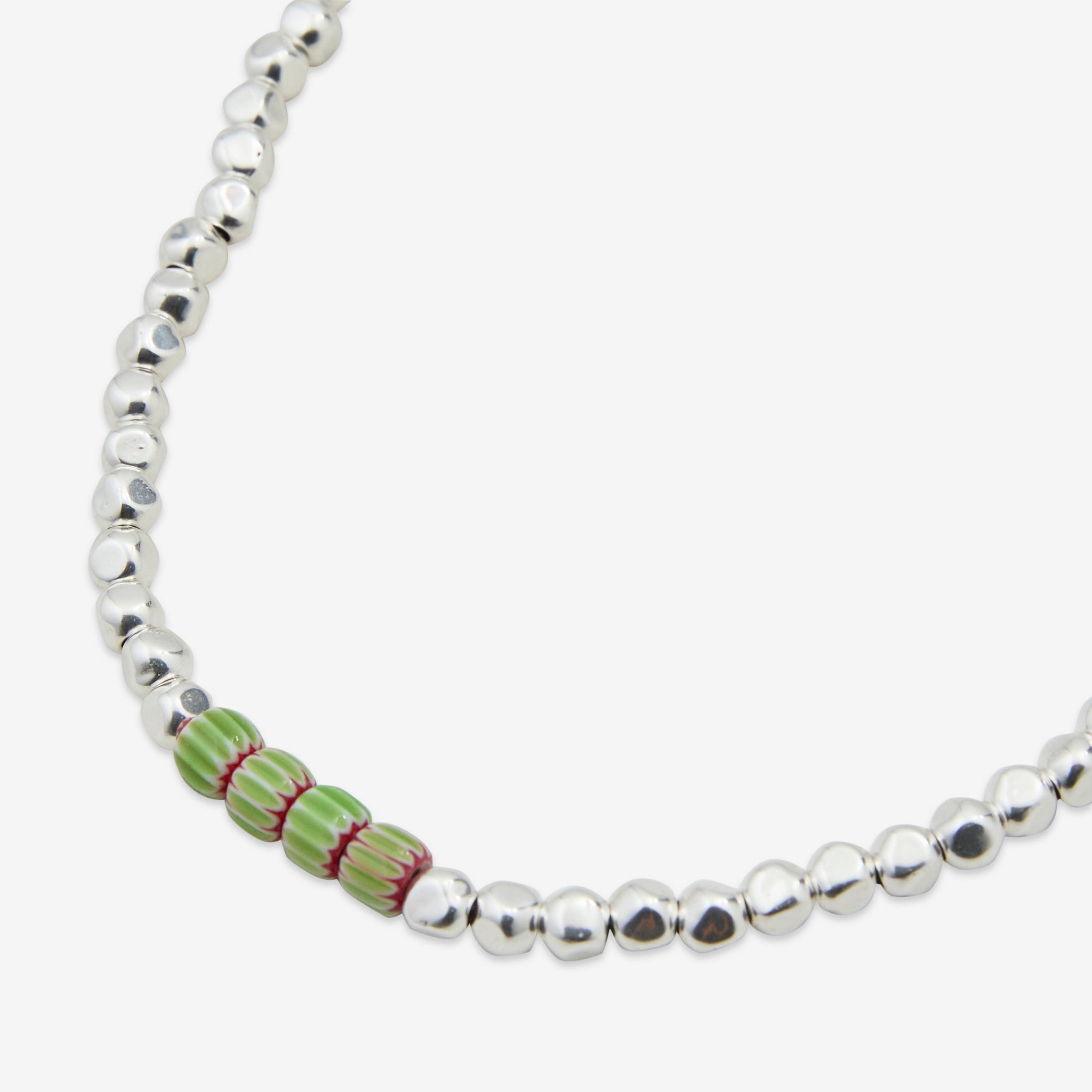 Edition No. 2 Green & Red Necklace - Elegant Statement Jewelry for Women, Perfect for Parties, Weddings and Everyday Wear