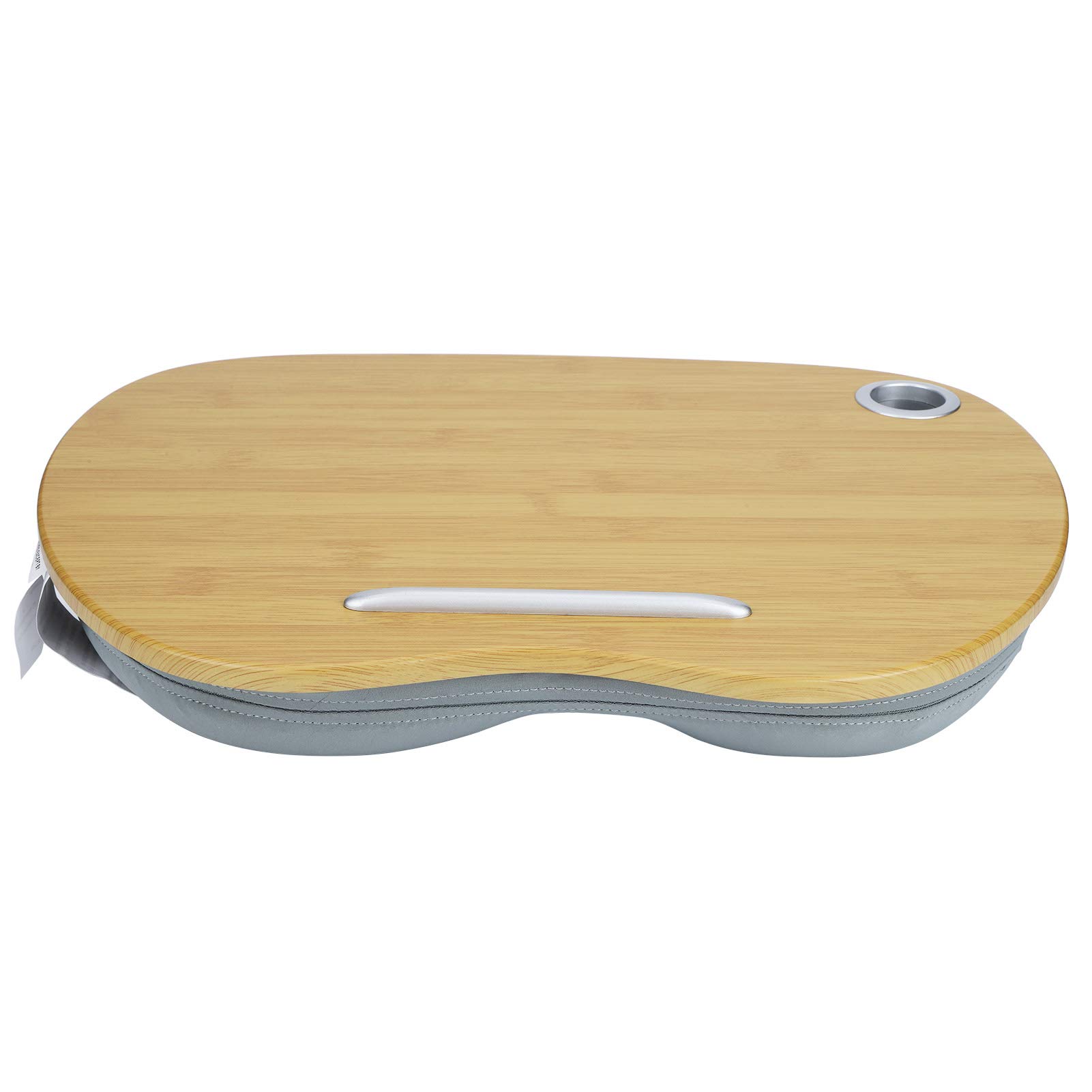 Multifunction Bed Table - Portable Lap Desk for Laptop & Writing - Home & Outdoor Use (Gray)