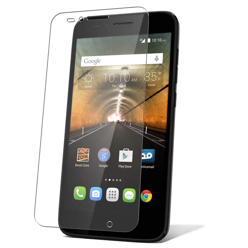 Anti-Spy Privacy Screen Protector for Alcatel One Touch Conquest 7046T - TPU Film Guard (Not Tempered Glass) - Perfect for Office, Banking & Personal Data Protection