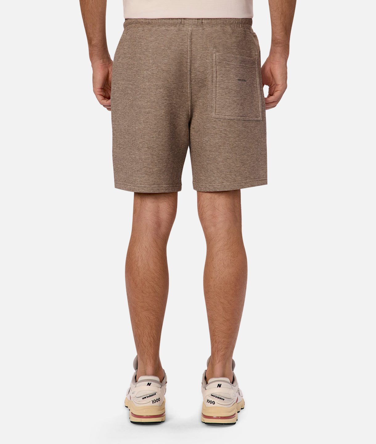 The Tech Track Short - Premium Husk Marle Fabric for Men | Perfect for Running, Gym Workouts & Casual Wear