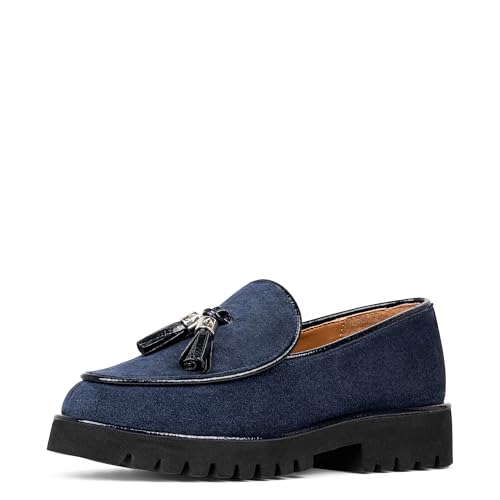 Navy - Suede