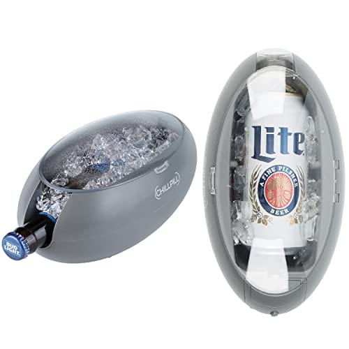 Instant Beverage Chiller - Universal Can & Bottle Mini Cooler for Drinks - Rapid Drink Chiller for Beer, Soda & Wine - Portable Can Cooler for Camping, Picnics & Parties - Small Personal Cooler Accessories