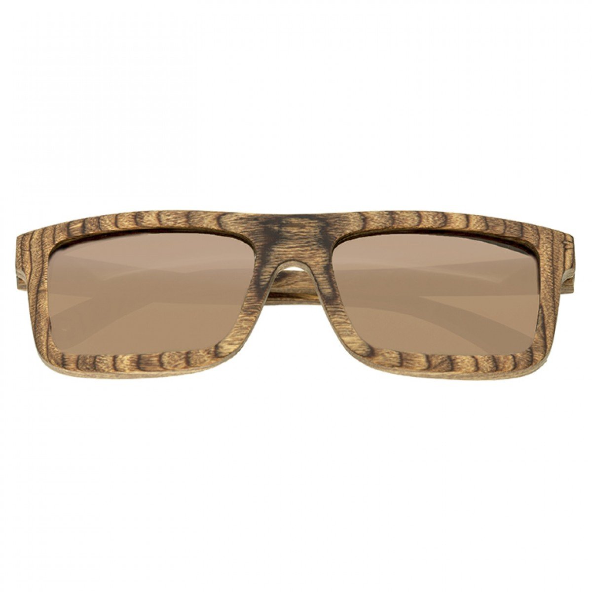 Spectrum Burrow Wood Sunglasses - Handcrafted Eco-Friendly Wooden Shades for Men & Women - Perfect for Outdoor Adventures, Beach, and Fashion