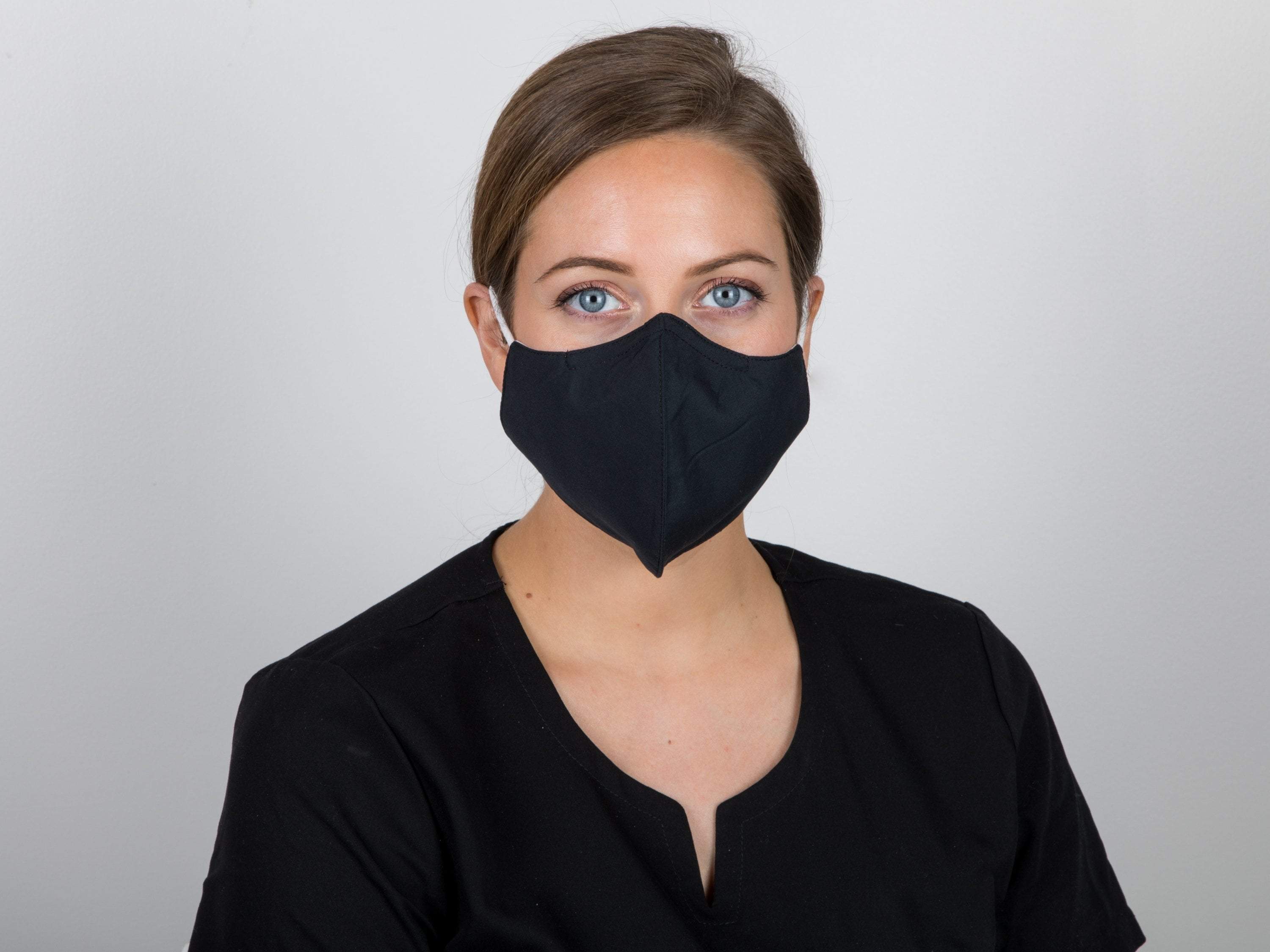 3 Layer Microfiber Earloop Face Mask - Breathable & Comfortable Disposable Masks for Daily Protection - Perfect for Work, Travel, and Public Spaces