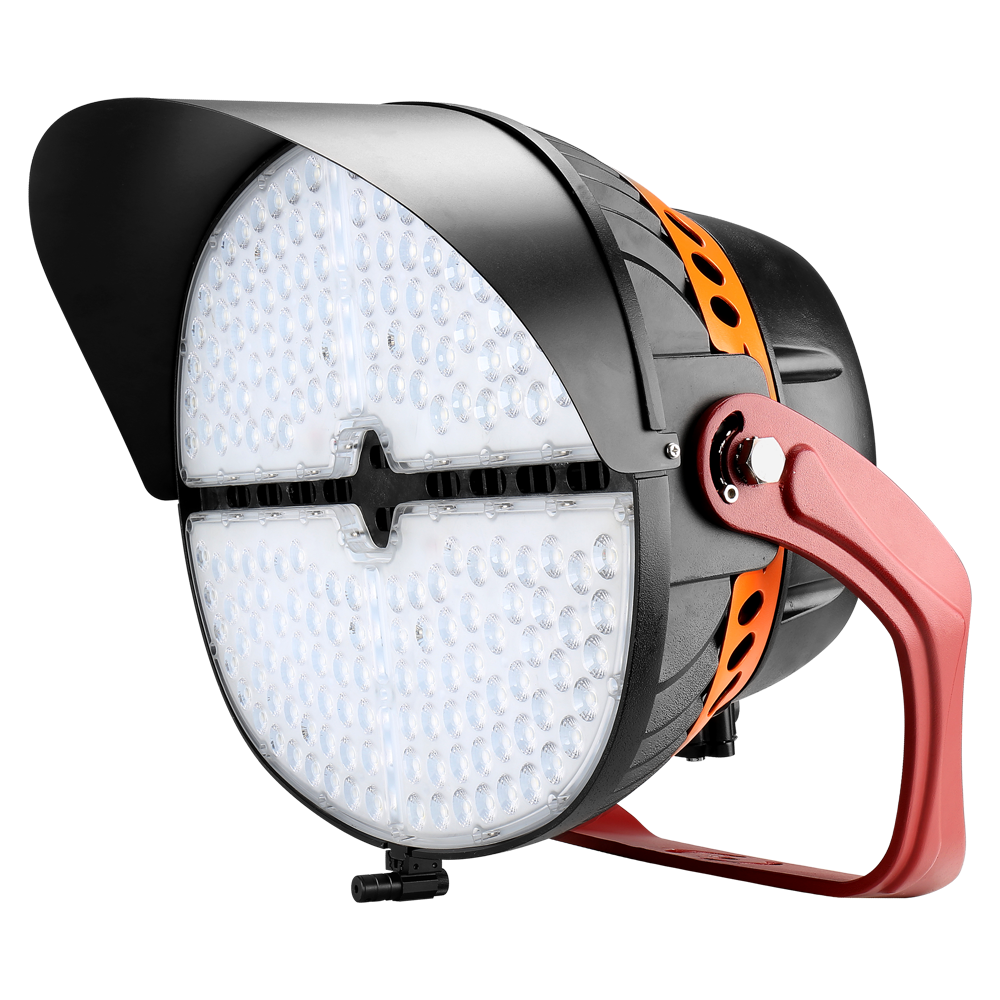 VEGA LED Sports Light 850W 118,000 Lumens 5000K Daylight White 120-277V 4H4V Beam Angle - Equivalent to 2000W Metal Halide - 10 Year Warranty - Perfect for Stadiums, Arenas, Tennis Courts & Outdoor Sports Fields