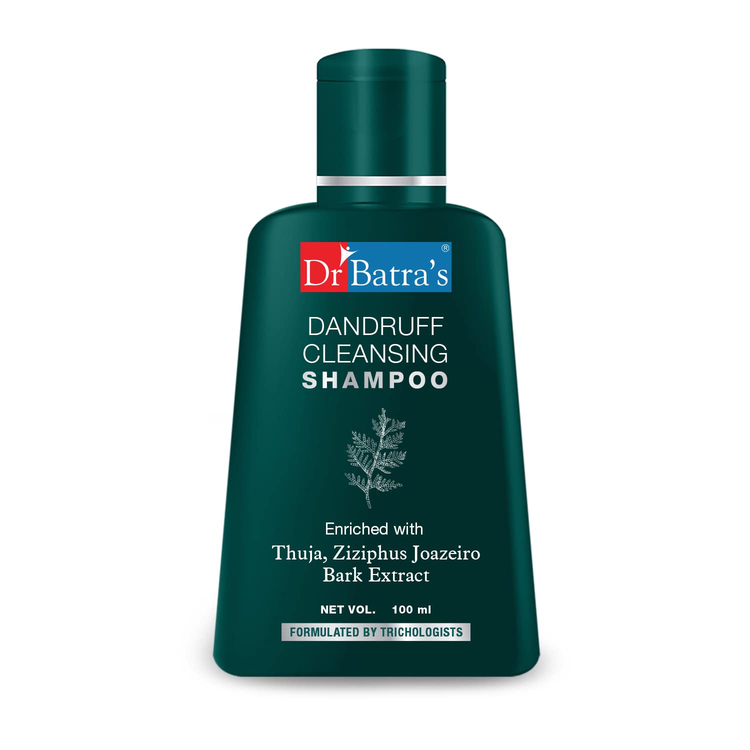 Dr Batra's Anti-Dandruff Shampoo for Scalp Care - 100ml | Gentle Cleansing Formula for Flaky, Itchy Scalp | Daily Use for Healthy Hair (Home & Travel Size)