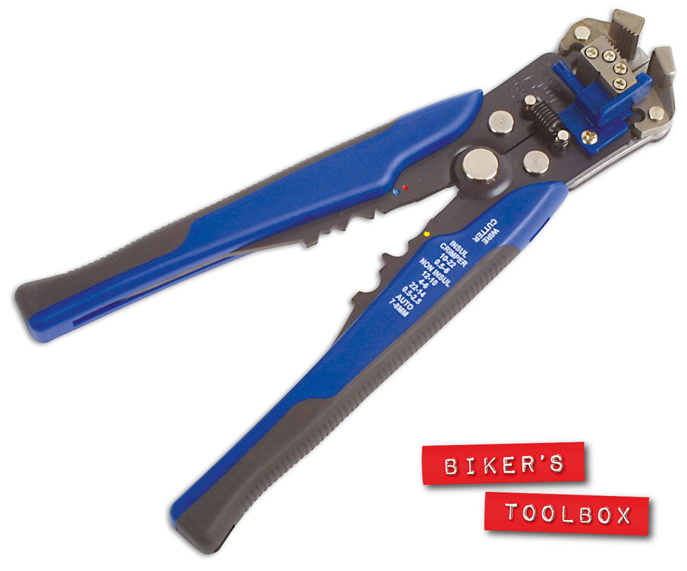 Professional Laser Automatic Wire Stripper Tool - Precision Wire Stripping for Electricians & DIY Projects - Perfect for Home, Office & Industrial Electrical Work