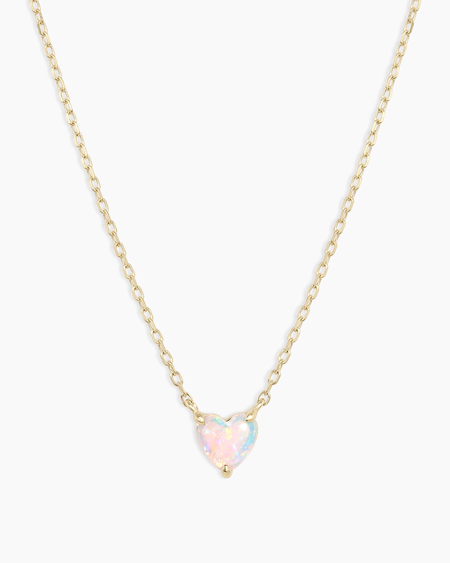 Opal Heart Necklace for Women - Elegant Sterling Silver Jewelry Gift for Valentine's Day, Anniversary & Birthday - Perfect for Romantic Occasions & Special Events