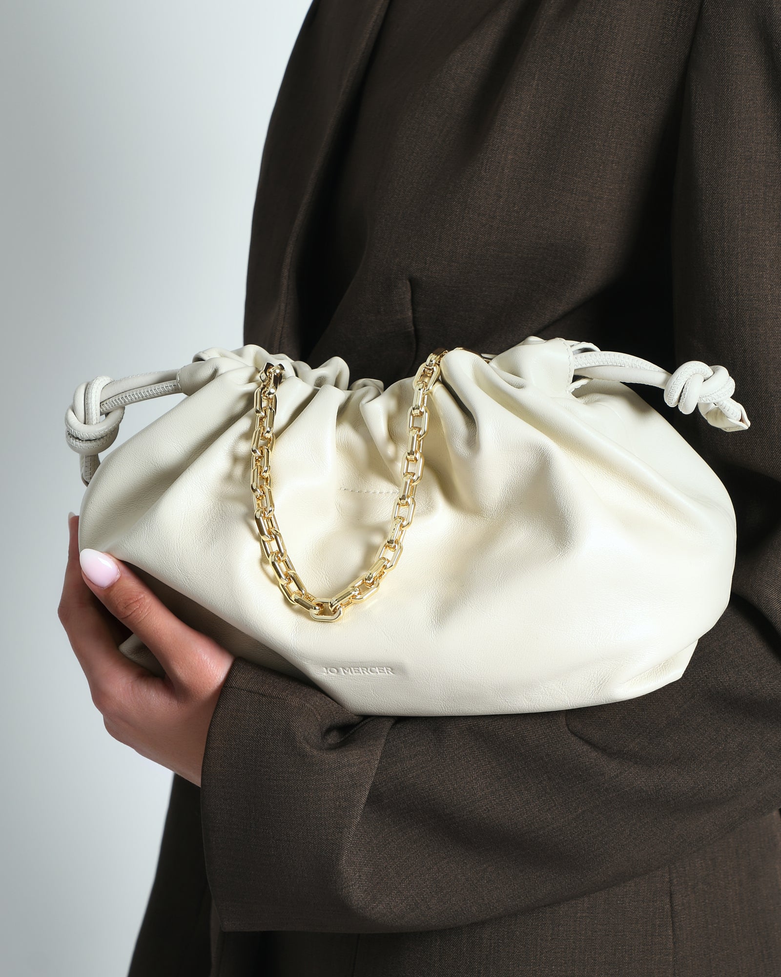 PIPPA Crossbody Bag for Women - Genuine Leather Handbag in Off White | Stylish & Lightweight Purse for Everyday Use, Travel, and Shopping