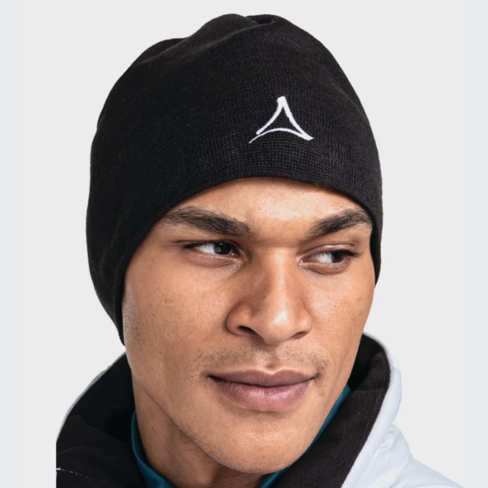 Schoffel Unisex Ski Hat Forno - Warm Winter Beanie for Men & Women, Black - Perfect for Skiing, Snowboarding & Cold Weather Activities