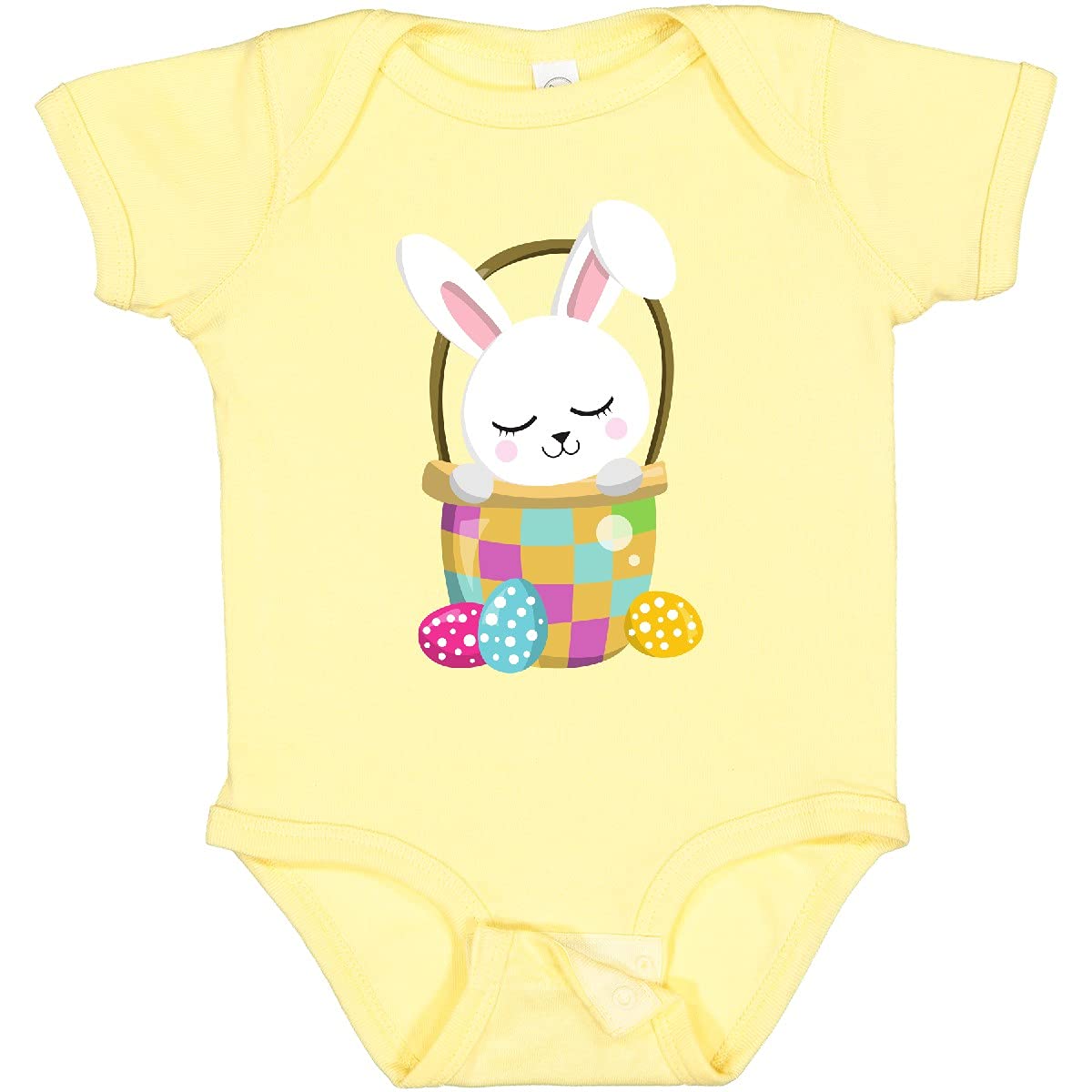 Cute Easter Bunny Baby Bodysuit for Easter Egg Hunt & Gifts