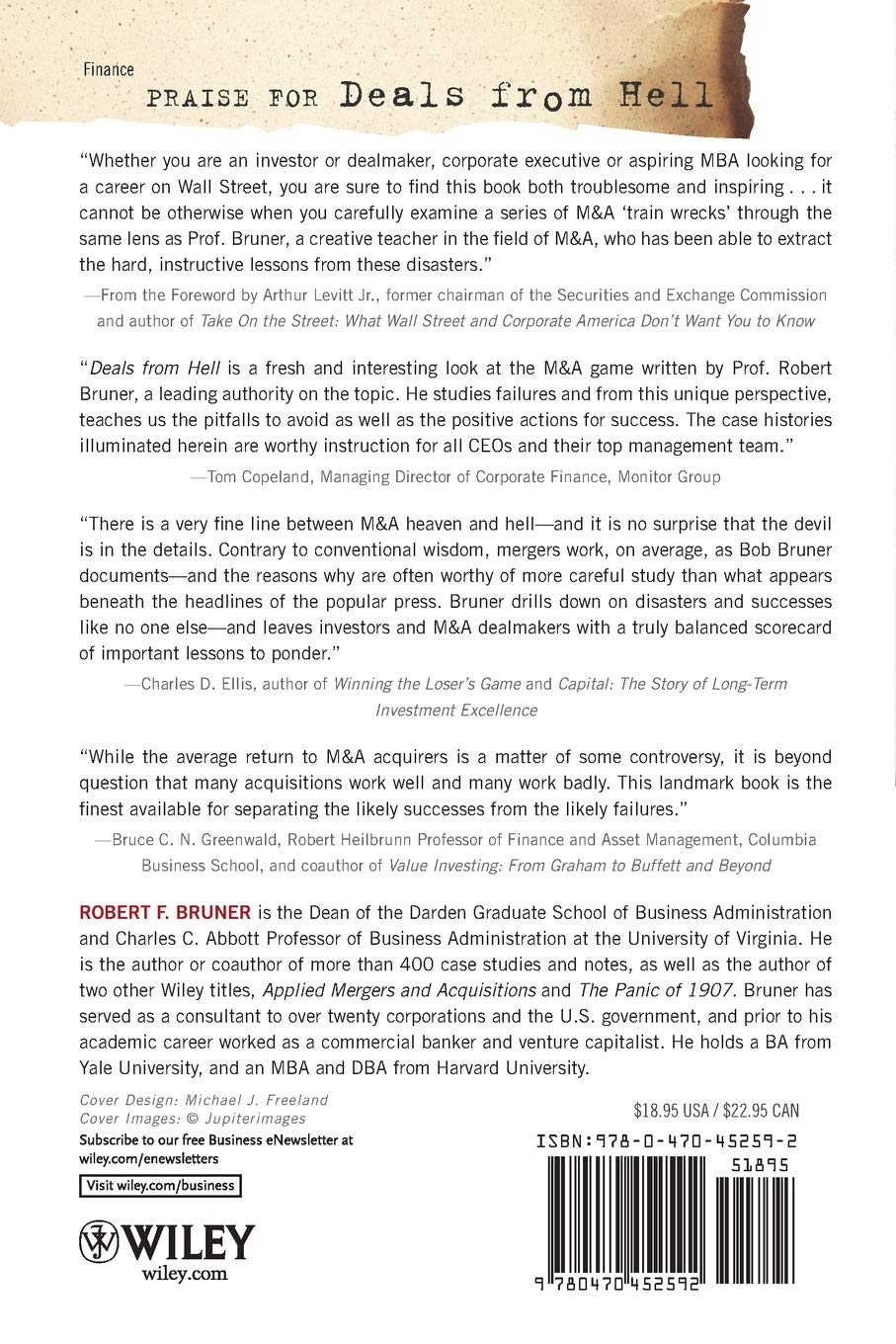 Deals from Hell: M&A Lessons That Rise Above the Ashes | Essential Strategies for Business Recovery & Growth | Perfect for Corporate Restructuring & Investment Banking Professionals