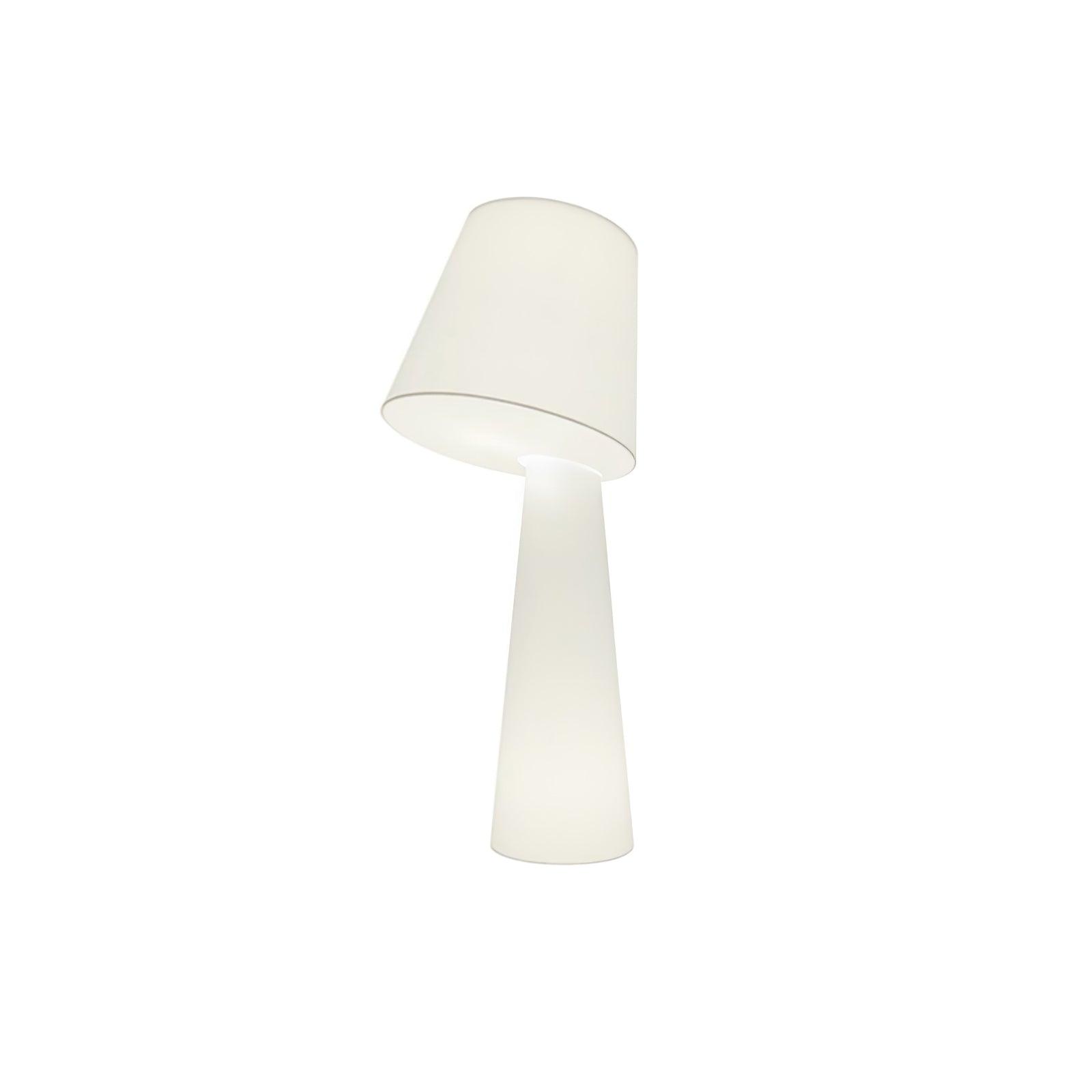 Modern Column Fabric Floor Lamp - Elegant Standing Light for Living Room, Bedroom & Office - Perfect for Reading, Relaxing & Ambient Lighting