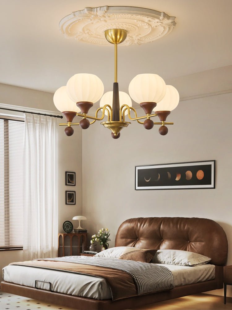 Elegant Ceylon Crystal Chandelier - Modern Ceiling Light Fixture for Dining Room, Living Room & Bedroom - Perfect for Home Decor & Wedding Venues
