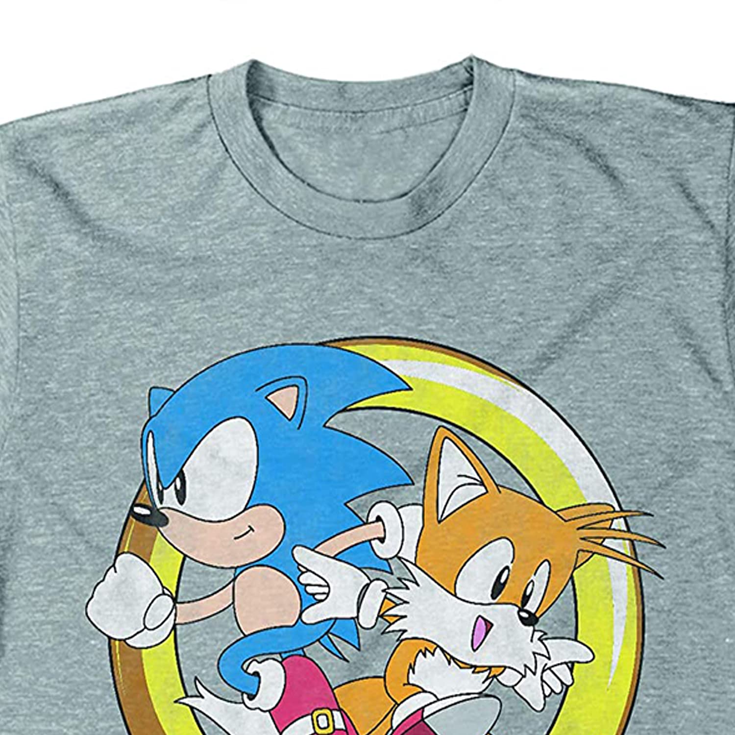 SEGA Sonic The Hedgehog Official Men's T-Shirt - The Fastest Thing Alive Graphic Tee - Cool Gaming Apparel for Fans & Collectors - Perfect for Casual Wear, Cosplay & Gaming Events