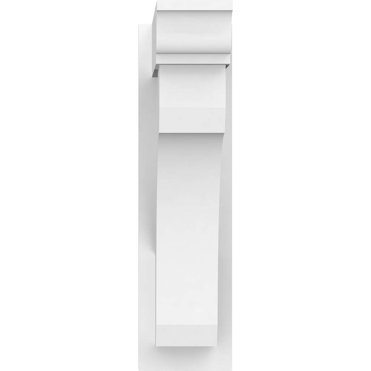Ekena Millwork OUTP07X20X26LEC01 Legacy Architectural Grade PVC Outlooker with Traditional Ends - 7